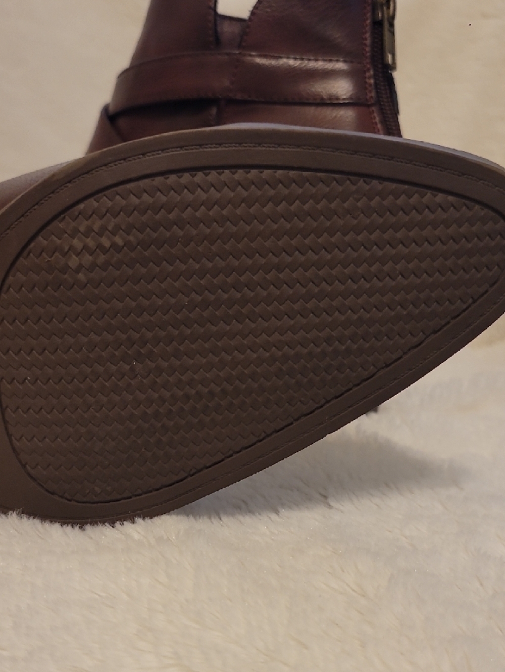 FRYE AND CO.  Pointed Ankle Booties with Buckle Strap - Picture 3 of 8